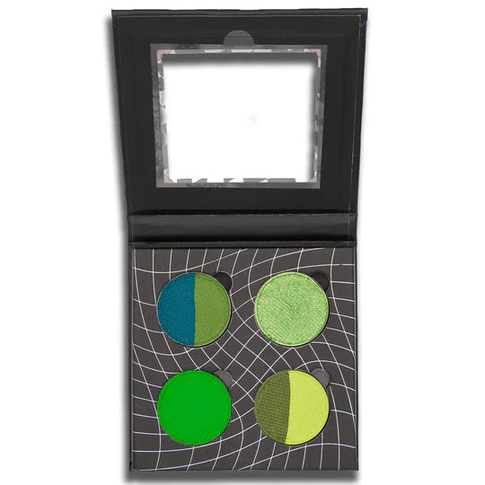 Glisten Cosmetics Green 4 Pan Palette - Eyeliner