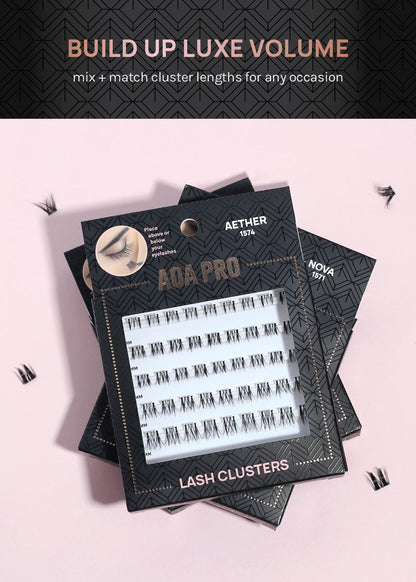 AOA Pro Lash Clusters: Clio
