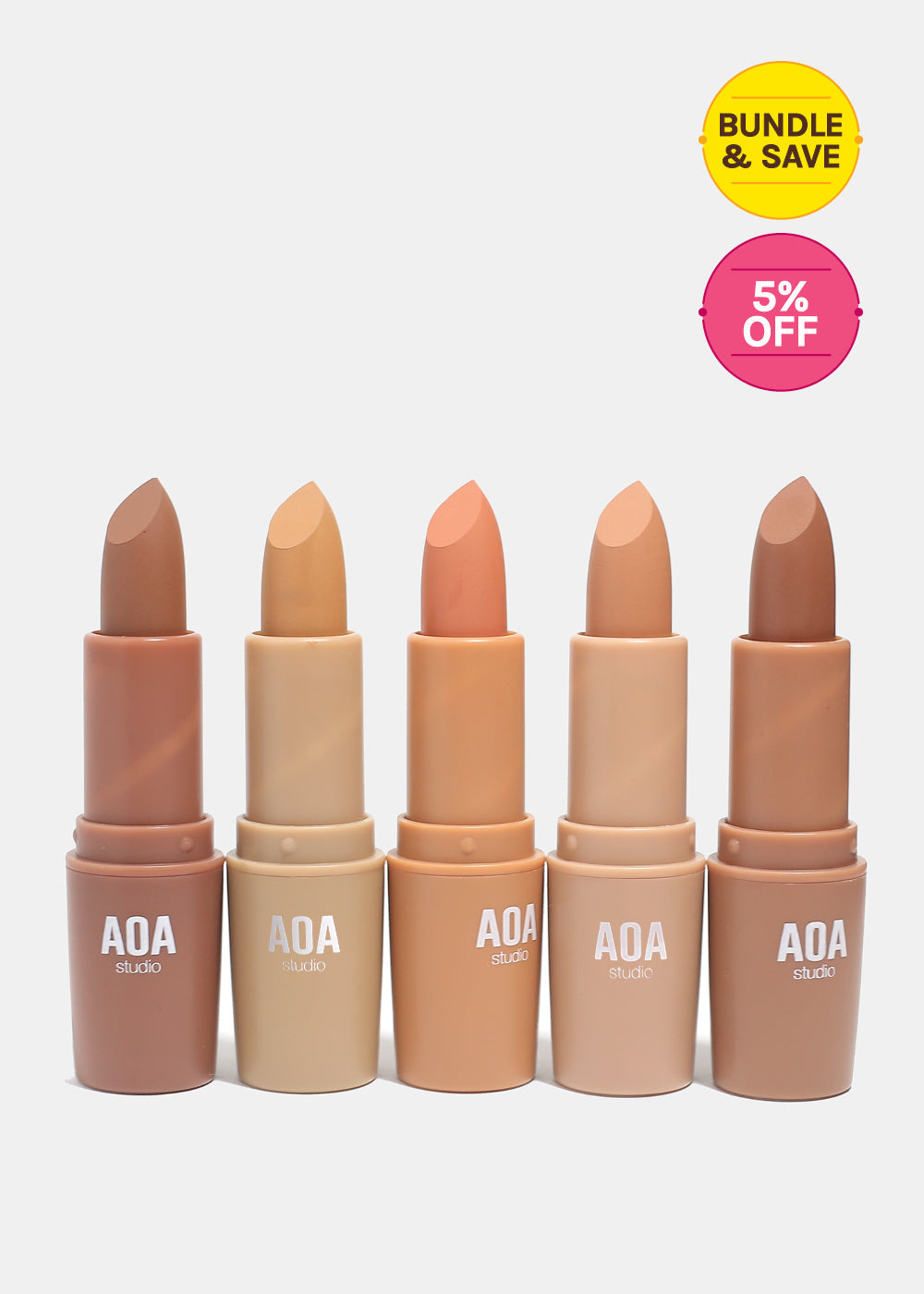 AOA Dreamy Lipstick - 5 New Shades