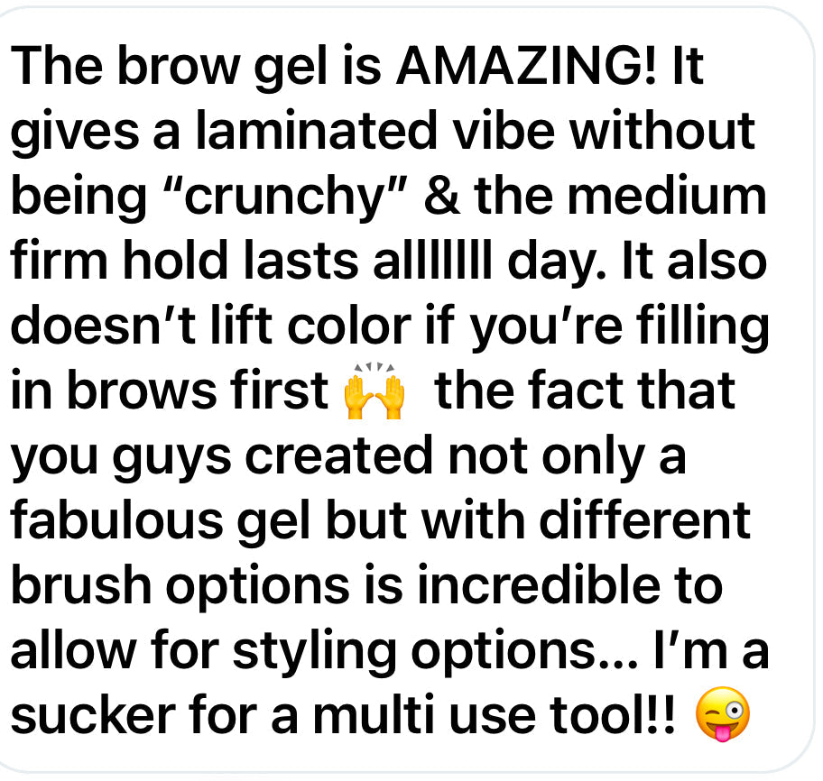 C & D Beauty - BrowLock Brow Gel