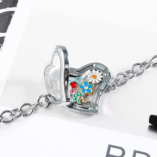 Golf Flag Pole Locket Charm