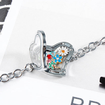 Golf Flag Pole Locket Charm