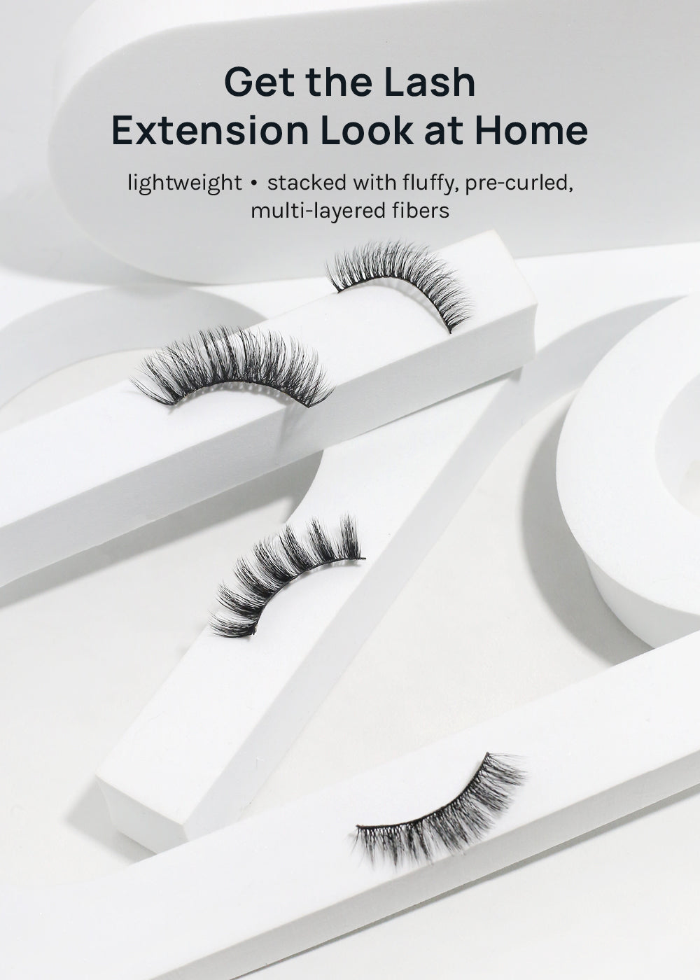 D-LUX Curl Premium Faux Mink Lashes - Lucille