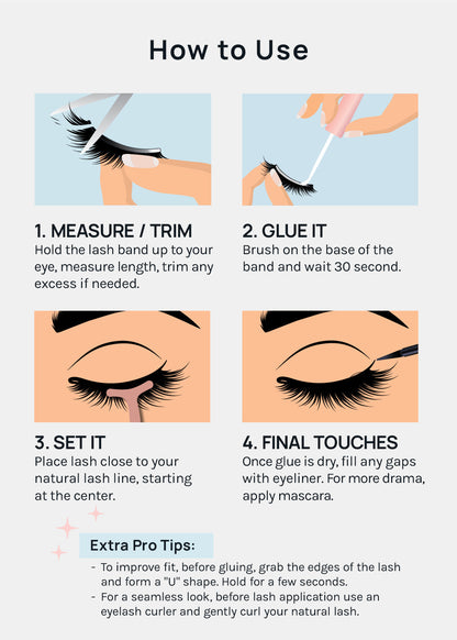 D-LUX Curl Premium Faux Mink Lashes - Lucille