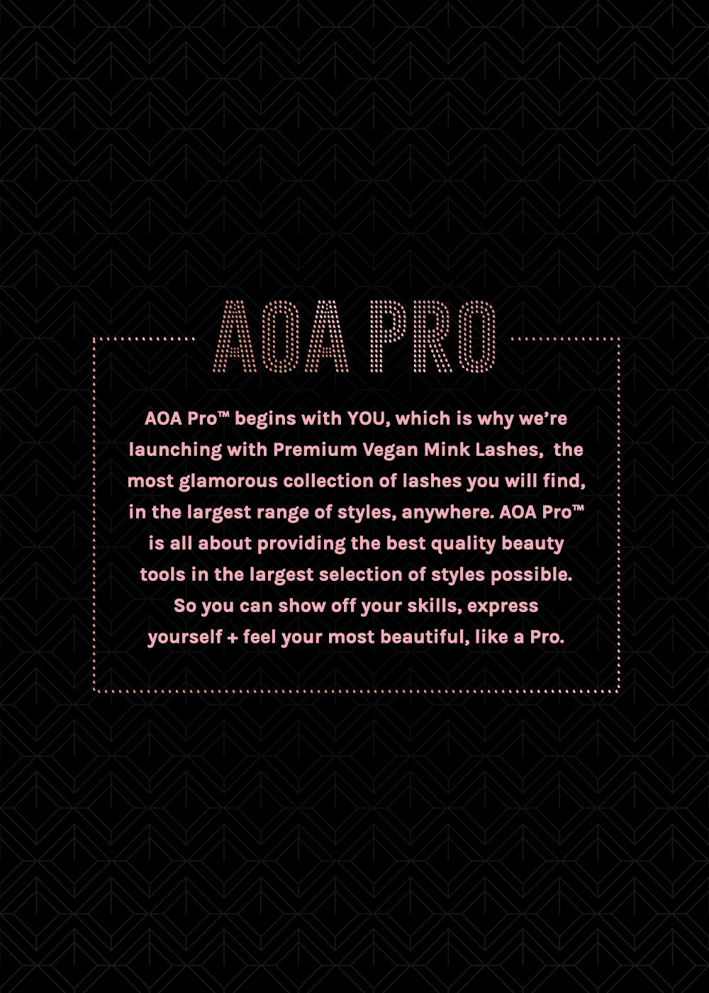 AOA Pro Magnetic Eyeshadow Palette - Pink Swirly Small