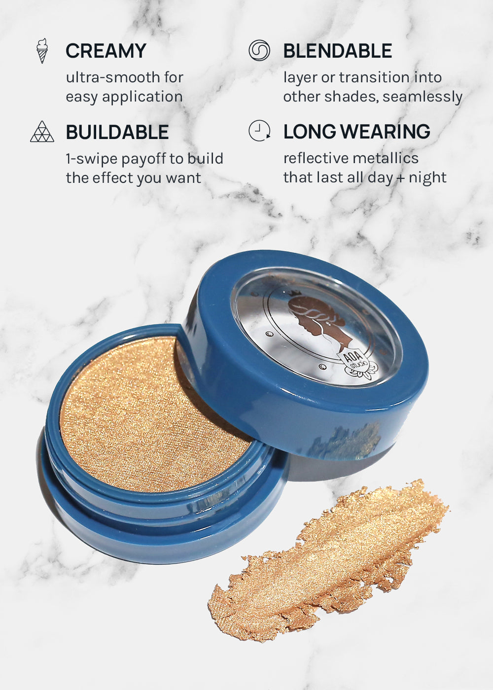 AOA Venetian Romance Creamy Eyeshadow